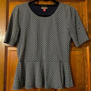 Vince Camaro Peplum Blouse